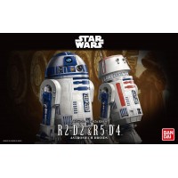  R2-D2 & R5-D4 Model Kit Bandai Original
