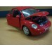 Volkswagen: New Beetle - Vermelho - 1:24