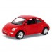Volkswagen: New Beetle - Vermelho - 1:24