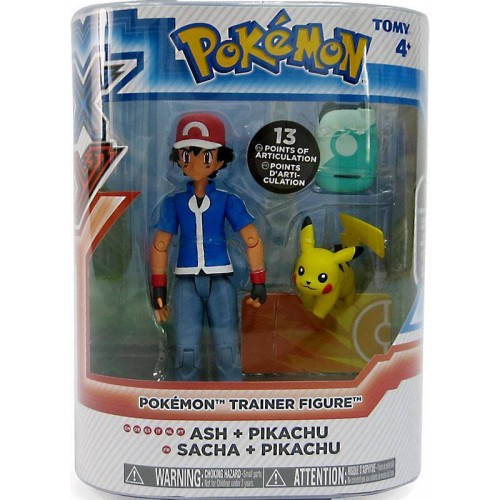 Ash Pokémon Action Figure Articulado - Pronta Entrega