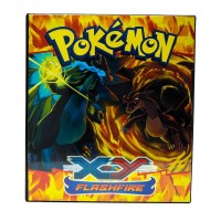 Pasta Fichário Pokémon Modelo Xy Flash Fire Pasta Fichário Pokémon Modelo Xy Flash Fire