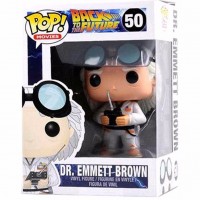 De Volta Para O Futuro Dr. Emmett Brown Pop Vinil De Volta Para O Futuro Dr. Emmett Brown Pop Vinil