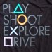 Camiseta Playstation Botões Sony Camiseta Playstation Botões Sony