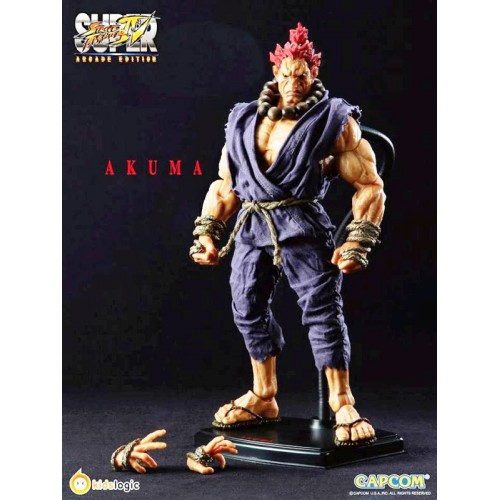 Kids Logic Street Fighter IV Akuma Gouki Action Nations 1/6 Action figure  NEW