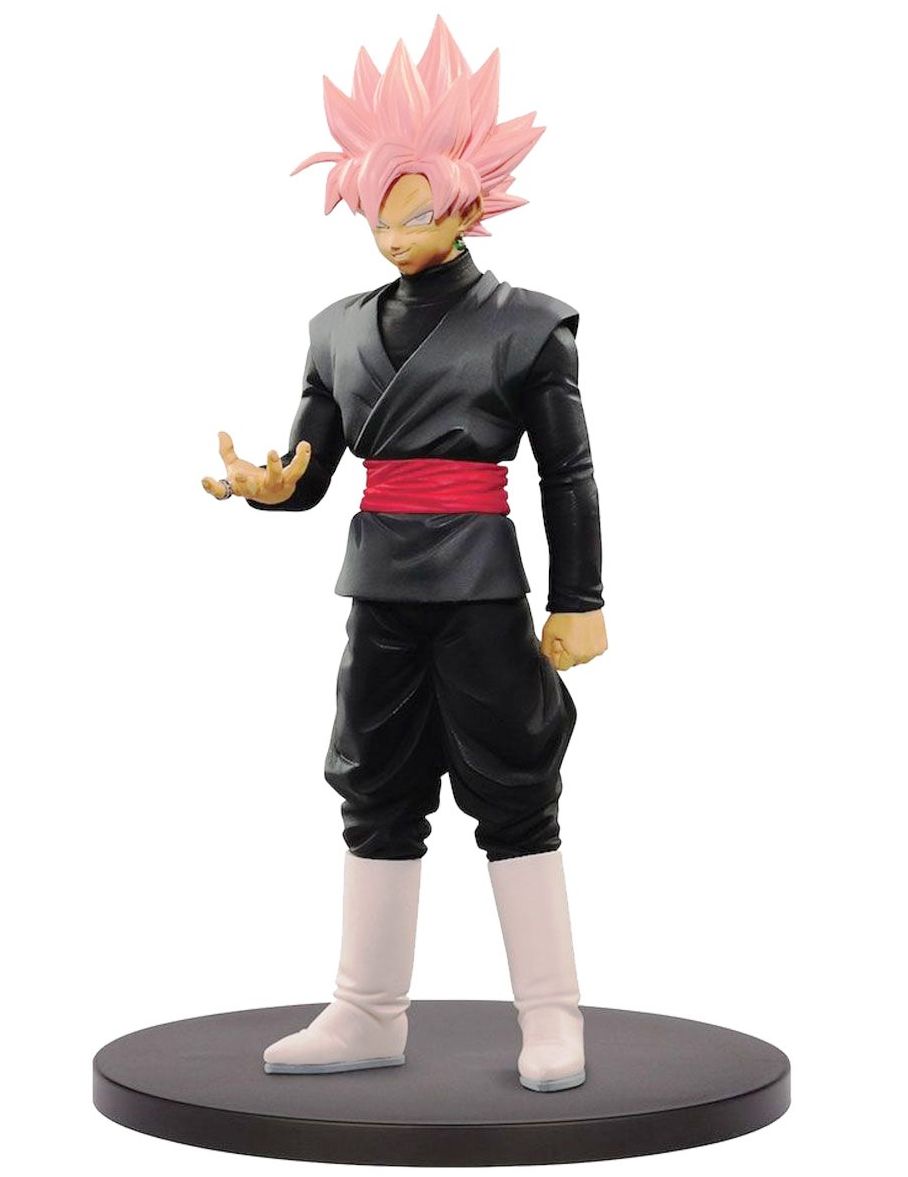 Boneco Dragon Ball Super Goku Black Super Saiyajin Rose Colosseum