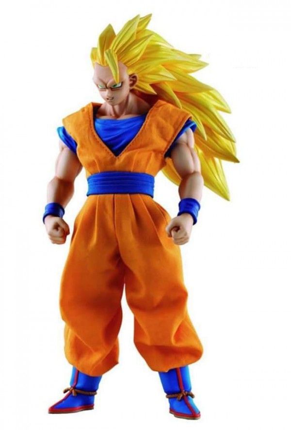 Chaveiro / Boneco Dragon Ball Z Super Saiyan 3 Son Gokou (Goku) da