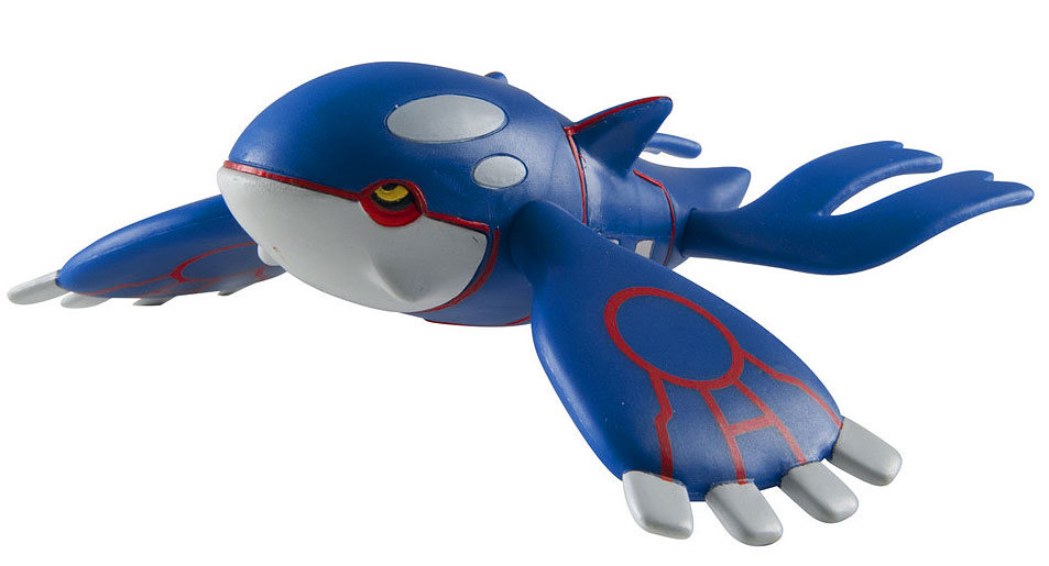 Pokémon Lendário - Kyogre Região Hoenn - Tomy