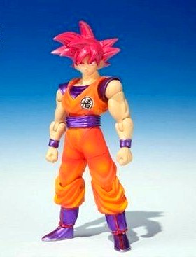 Goku Deus Super Saiyajin  Action-figures, Boneco power rangers