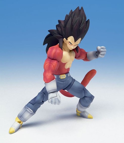 Boneco Articulado - Dragon Ball Super - Super Saiyan 4 Vegeta