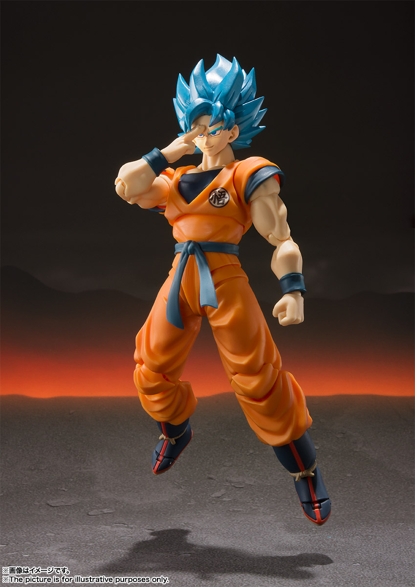 Boneco Dragon Ball Super - Blue Gogeta Articulado Super Saiyajin - MUNDO  KIDS